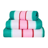 Dock & Bay Quick Dry Bath Towel In Watermelon Spritz (Large)