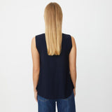 Masai Elisa Jersey Top In Navy