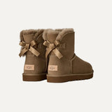 UGG Mini Bailey Bow II Boot In Light Bronze