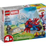LEGO Marvel Spidey on his Motorcycle vs. Rhino