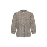 Part Two ChinettePW Shirt In Downtown Brown Check