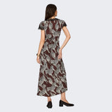 Never Fully Dressed Chocolate Zebra Olivia Dress