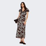 Never Fully Dressed Chocolate Zebra Olivia Dress