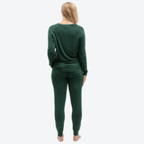 Cyberjammies Jersey Pyjama Bottoms In Dark Green