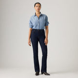 Levi's 725 High Rise Bootcut Jeans In True Blue Rinse