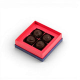 Prestat Dark Chocolate Ganache Truffles, 4 Piece