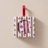 Chelsea Peers Christmas Chip the Cockapoo Stripe Print Bauble Socks