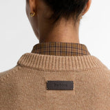 Barbour Ivybridge Crew Neck Jumper In Warm Trench