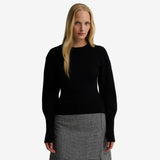 Barbour International Cyrus Crew Neck Jumper In Black