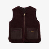 Barbour Bainford Teddy Liner In Fig