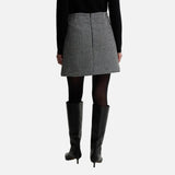 Barbour International Halina Gingham Mini Skirt In Multi