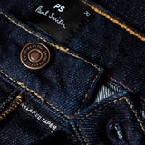 Paul Smith Relaxed Tapered-Fit 'Organic Vintage Stretch' Jeans In Indigo Rinse