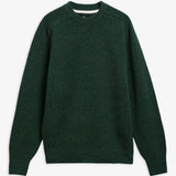 Barbour Newtown Crew Neck Jumper In Sage