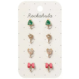 Rockahula Clip On Earrings - Jolly Christmas
