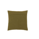 Gallery Direct Acorn Embroidered Cushion Olive In Green