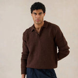 Percival Shugart Knit Jumper In Brown