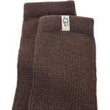 UGG Shealy Cozy Crew Socks In Burnt Cedar