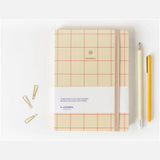 A-Journal Notebook In Checkered Red