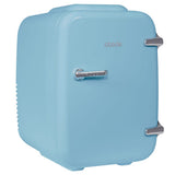 Abode Mini Fridge In Blue, 4L