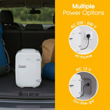 Abode Mini Fridge In White, 4L