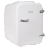 Abode Mini Fridge In White, 4L