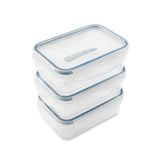 Addis Clip Tight – 0.24L Rectangular 3 Pack