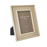 Addison Ross Bobbin Lacquer Photo Frame In Cappuccino, 5x7