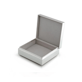 Addison Ross White Enamel & Silver Box