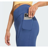 adidas ADI365 CLIMACOOL 3 Stripes Running Full Length Leggings In Tech Indigo