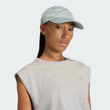 adidas Running Mesh 4 Panel Cap Climacool In Wonder Sage Silver