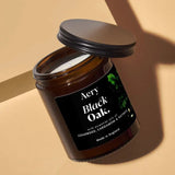 Aery Black Oak Scented Jar Candle 140g