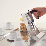 Alessi MT18/6 Ossidiana Espresso Coffee Maker