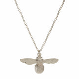Alex Monroe Baby Bee Necklace in Silver