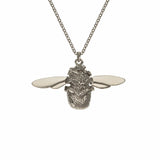 Alex Monroe Bumblebee Necklace Solid Sterling Silver