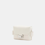 Allsaints Frankie 3-In-1 Leather Bag in White
