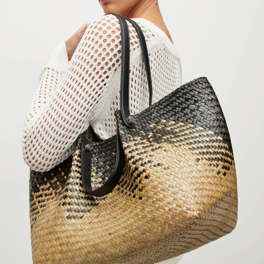Small All Saints Allington Bag Allsaints Allington Straw Tote Bag