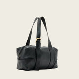 AllSaints Ares Grain Leather Shoulder Bag In Black