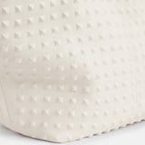 AllSaints Hannah Leather Studded Tote Bag Salt Lake White