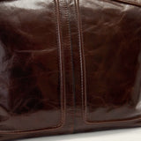 AllSaints Jean Rey Leather Tote Bag in Cognac Brown