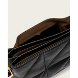 AllSaints Jupiter Small Quilt Crossbody Bag In Black