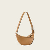 Allsaints Luna Slouchy Leather Crossbody Bag In Toffee Brown