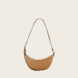 Allsaints Luna Slouchy Leather Crossbody Bag In Toffee Brown