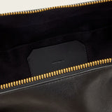 AllSaints Noemie Leather Shoulder Bag in Black