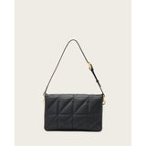 AllSaints Ondine Quilted Leather Shoulder Bag In Black