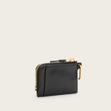 AllSaints Remy Leather Wallet In Black