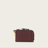 AllSaints Remy Leather Wallet in Dark Red