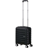 American Tourister Flashline 45cm 4 Wheel Spinner Suitcase In Shadow Black