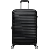 American Tourister Flashline 67cm Medium Check-in Spinner Suitcase In Black