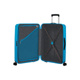 American Tourister Rejoy 77cm Large Check-in Spinner Suitcase In Azure Blue
