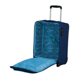 American Tourister Sea Seeker 45cm Upright 2 Wheel Suitcase In Combat Navy